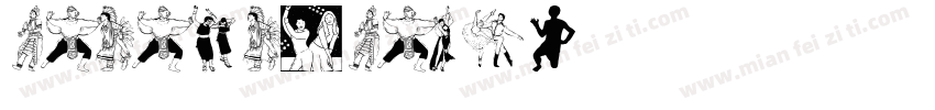 Dancing Days字体转换